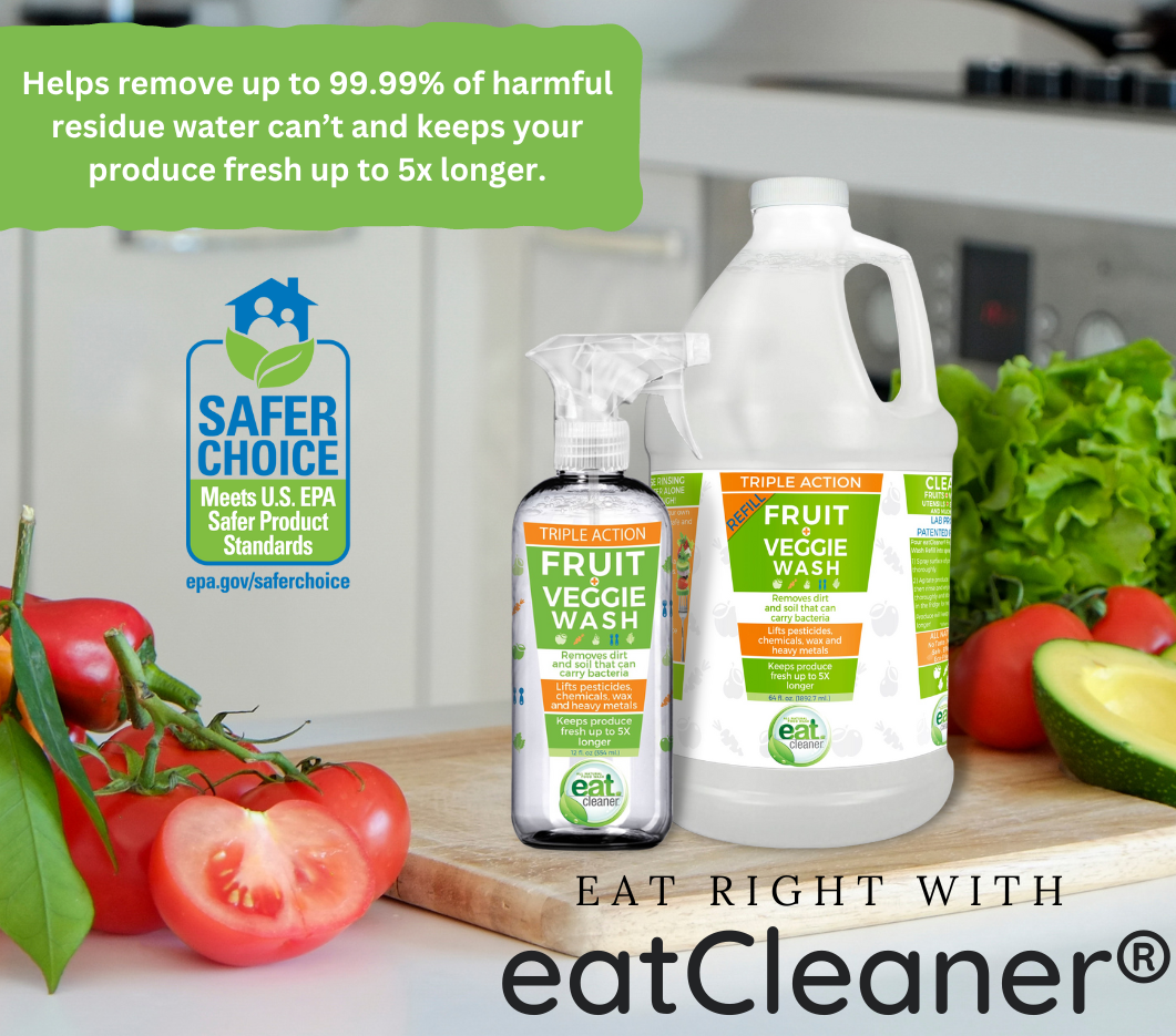eatCleaner® Fruit and Veggie Wash receives EPA Safer Choice Label