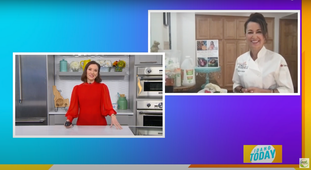 As seen on Idaho Today : Cooking with your Bae: Easy 3-Course Heart Healthy Meal
