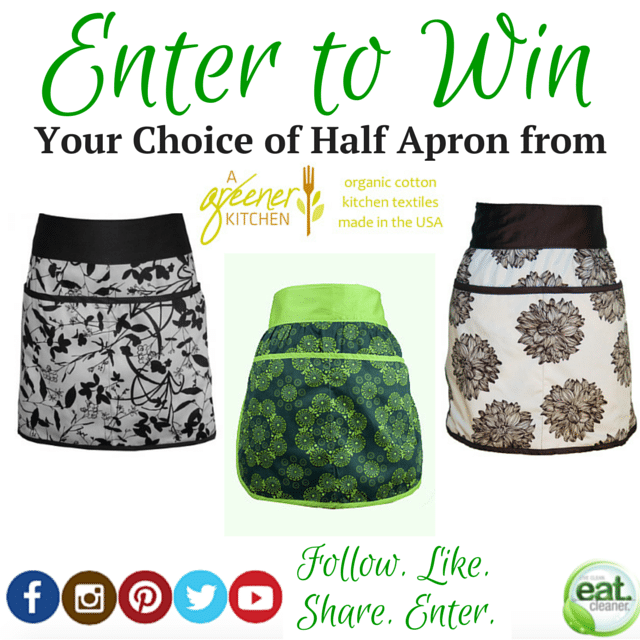 Enter to Win an Organic Kitchen Apron from A Greener Kitchen