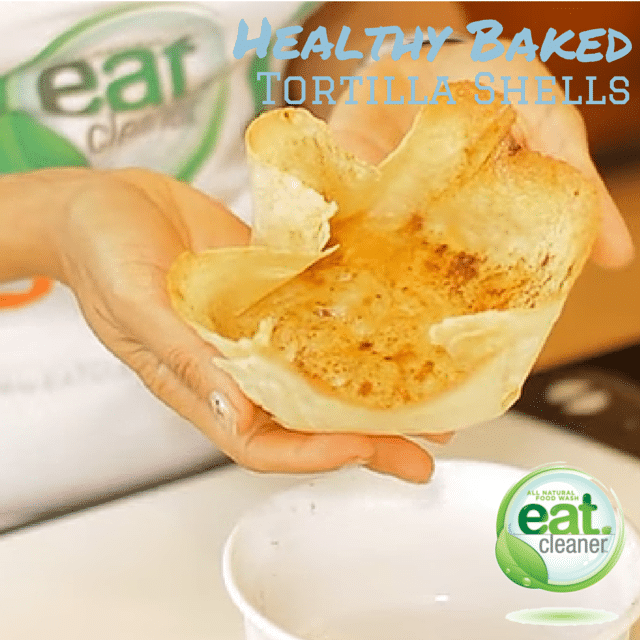 How to Make a Healthy Baked Tortilla Shell