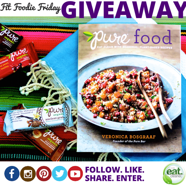Pure Bar Giveaway - Enter to Win - Fit Foodie Friday