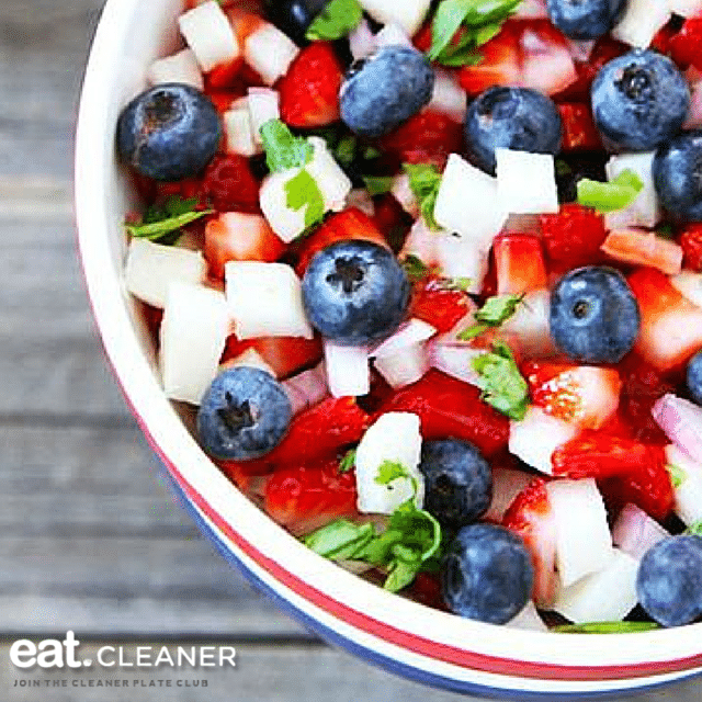 Red, White, and Blue-berry Summer Salad