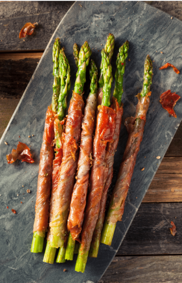 PROSCUITTO WRAPPED ASPARAGUS