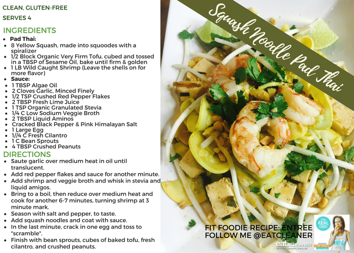 How to Make Squash Noodle Pad Thai