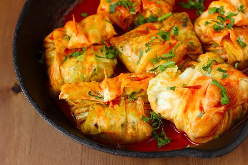 Post St. Patty's Day Recovery Meal: Stuffed Cabbage Rolls