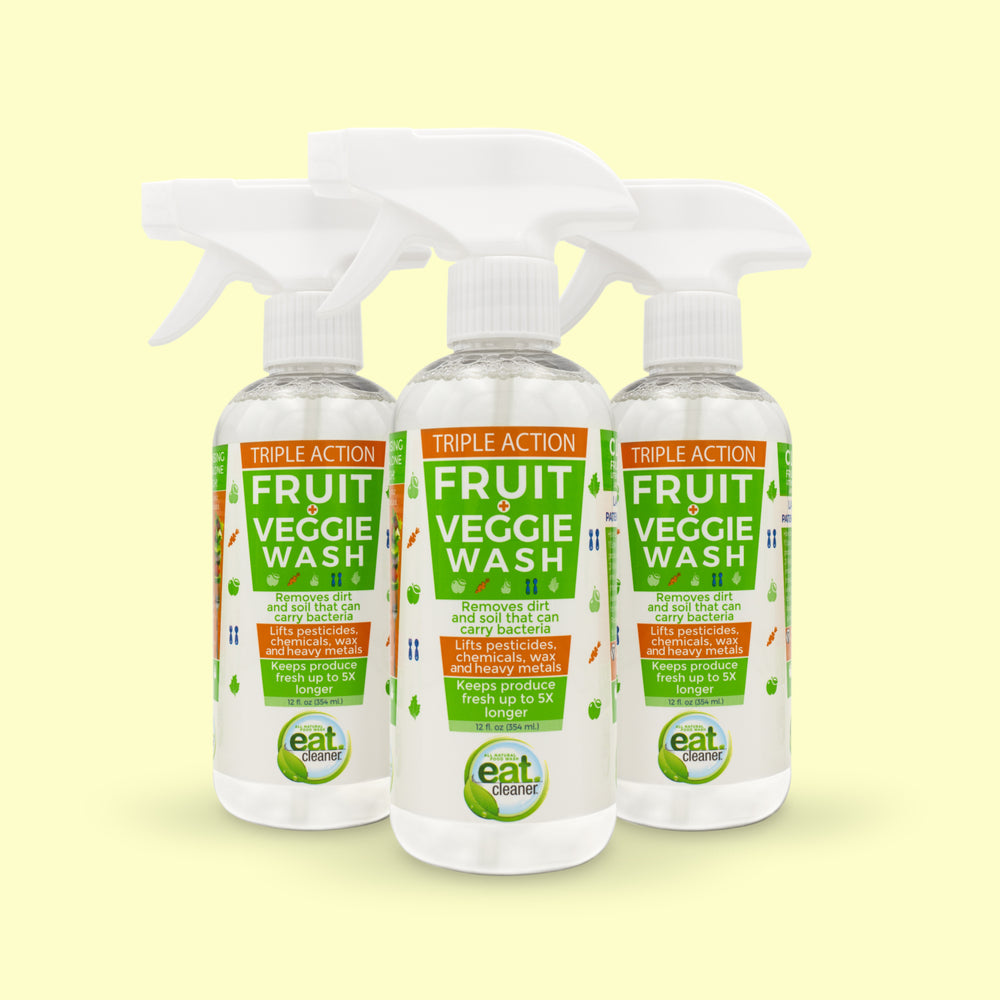 Fit Organic Produce Wash, 12 Oz Spray, Fruit and Vegetable Wash